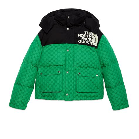 gucci green north face jacket|north face gucci shop online.